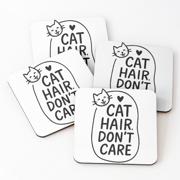 Item preview, Cat hair, don’t care! designed and sold by FarieArt.