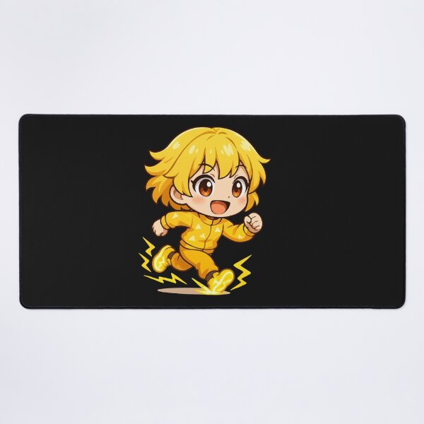 Item preview, Thunder Speed Chibi Girl Sprinting – Kawaii Anime Runner with Lightning Shoes designed and sold by ColorSplash123.