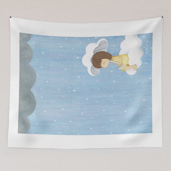 Item preview, Sky Island Illustration #18 designed and sold by yuystudio.