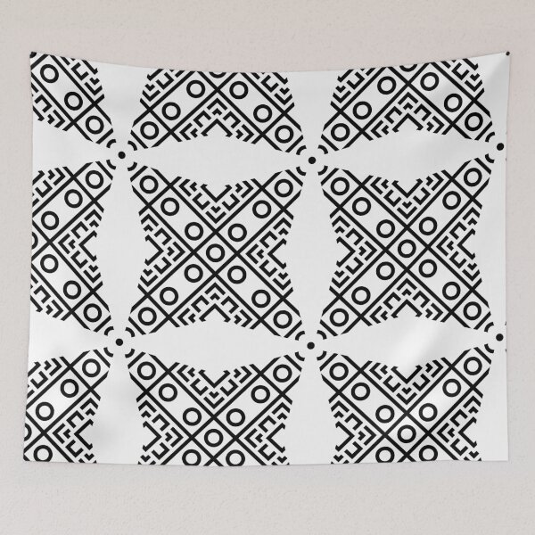 Item preview, Retro Art Deco Geometric Pattern 24.096.5 designed and sold by Space & Care - Art Deco GeoMetrica.