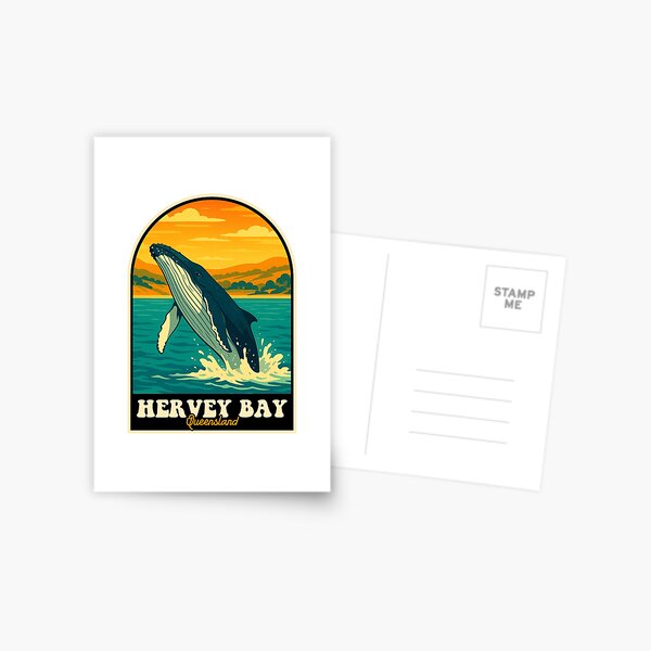 Item preview, Hervey Bay Humpback Whale Queensland Ocean Art designed and sold by JackCurtis1991.