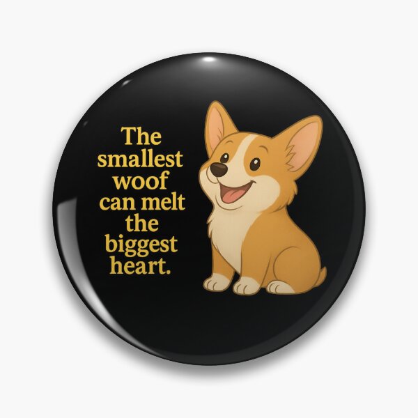 Artikelvorschau, The smallest woof can melt the biggest heart entworfen und verkauft von Wolverous.