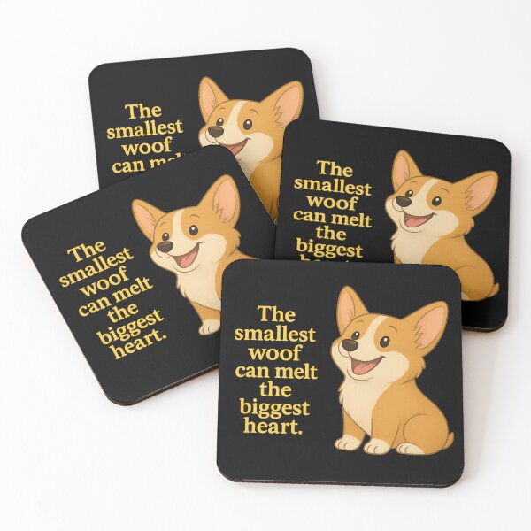 Item preview, The smallest woof can melt the biggest heart designed and sold by Wolverous.