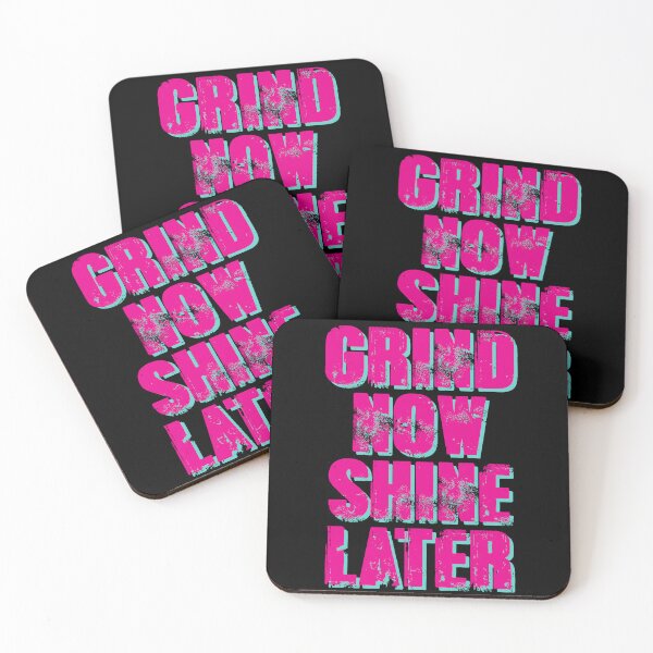 Item preview, Hardcore Gym Quote | Grind Now Shine Later designed and sold by typoinspired.
