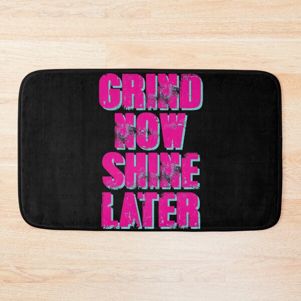 Item preview, Hardcore Gym Quote | Grind Now Shine Later designed and sold by typoinspired.