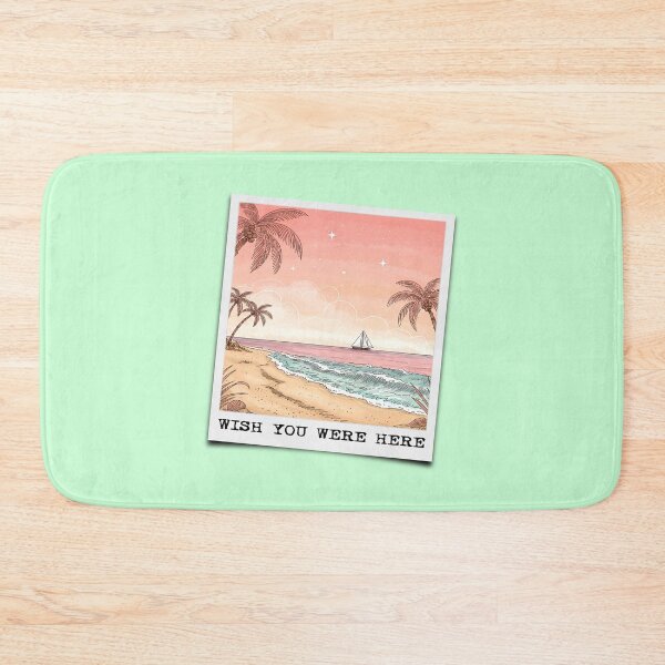 Item preview, Wish You Were Here designed and sold by StoneBluePlanet.