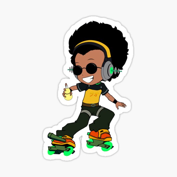 Jet Set Rao Sticker