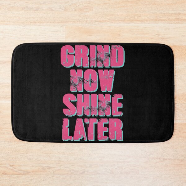 Item preview, Hardcore Gym Quote | Grind Now Shine Later designed and sold by typoinspired.