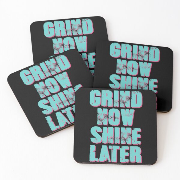 Item preview, Hardcore Gym Quote | Grind Now Shine Later designed and sold by typoinspired.