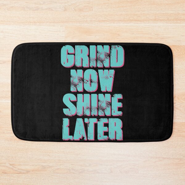 Item preview, Hardcore Gym Quote | Grind Now Shine Later designed and sold by typoinspired.