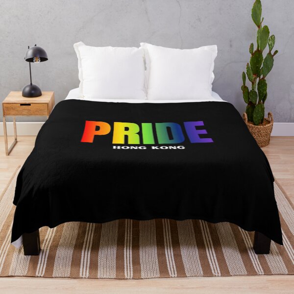 Item preview, Hong Kong Pride, Classic Pride Flag colors, Rainbow color pride LGBTQ graphic, Pride unisex, Pride festival, gay festival, LGBTQ, Equal Rights, designed and sold by PrideBeProud.