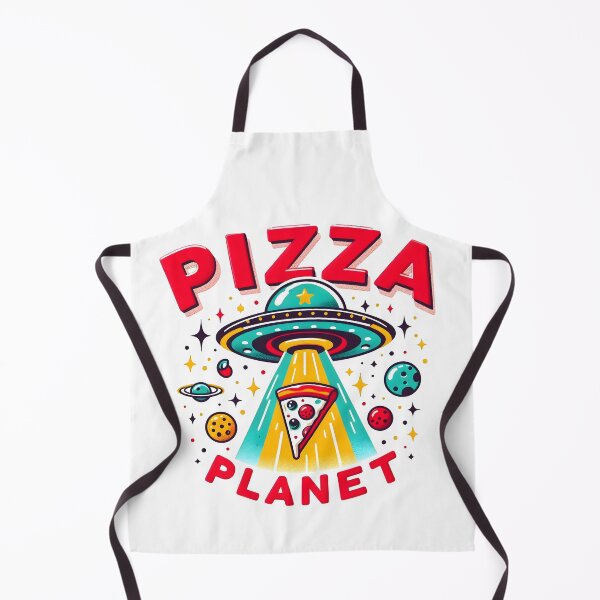 Item preview, pizza, pizza planet, planet designed and sold by TrueArtVibes.