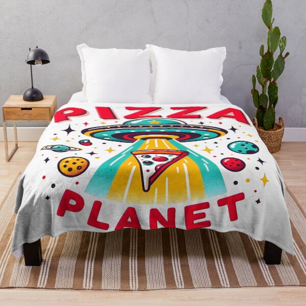 Item preview, pizza, pizza planet, planet designed and sold by TrueArtVibes.