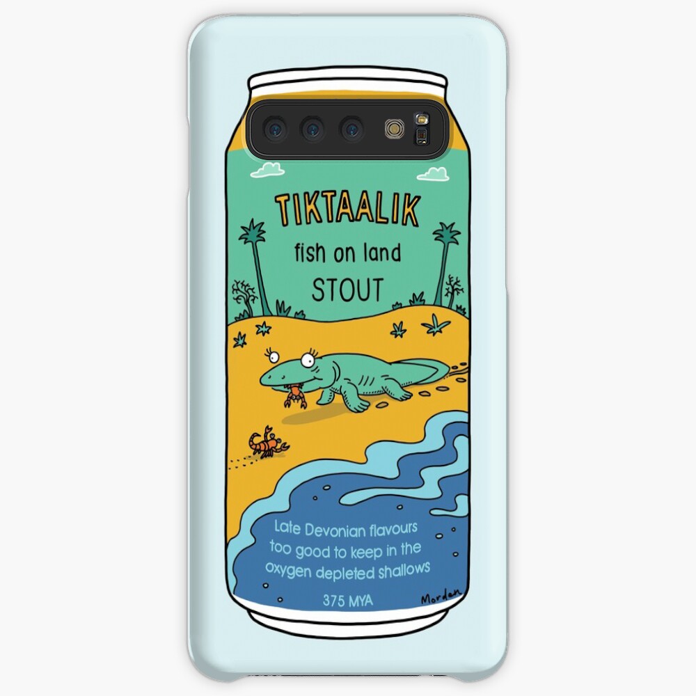 Evolution Brewing Tiktaalik Fish on Land Stout Case & Skin for Samsung Galaxy