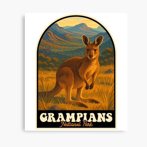 Item preview, Grampians National Park Wallaby Design designed and sold by JackCurtis1991.