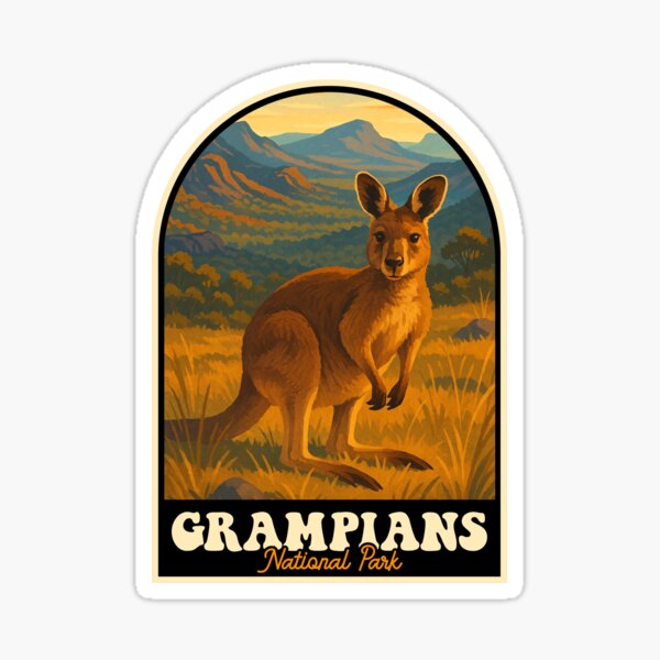 Item preview, Grampians National Park Wallaby Design designed and sold by JackCurtis1991.
