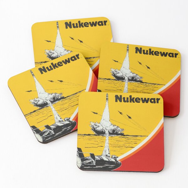 Item preview, Nukewar Game Cover Art designed and sold by Retr0Tshirts.
