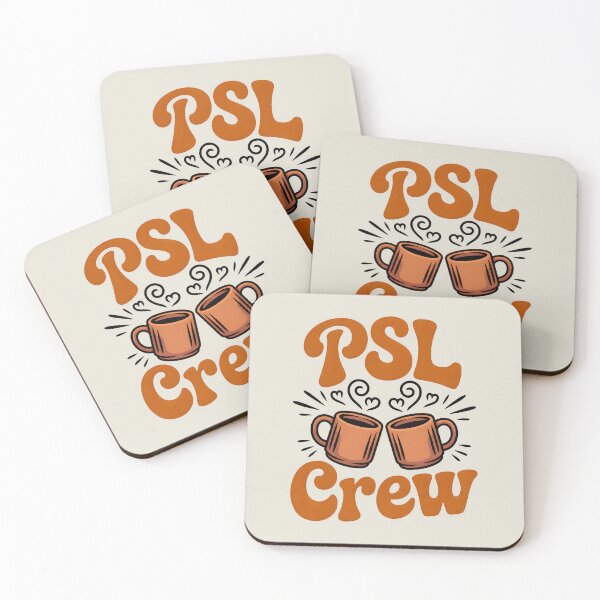 Item preview, PSL Crew - Cute Pumpkin Spice Latte Squad Design designed and sold by Jollys-ArtShop.