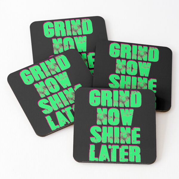 Item preview, Hardcore Gym Quote | Grind Now Shine Later designed and sold by typoinspired.
