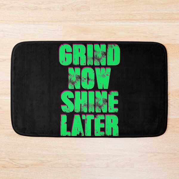 Item preview, Hardcore Gym Quote | Grind Now Shine Later designed and sold by typoinspired.