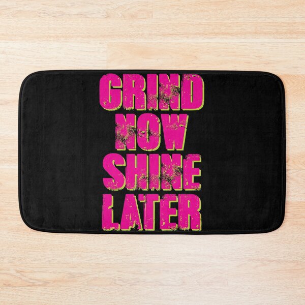 Item preview, Hardcore Gym Quote | Grind Now Shine Later designed and sold by typoinspired.