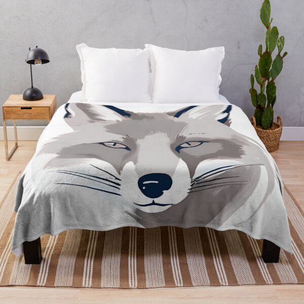 Item preview, Minimalist One-Line Fox Face Drawing designed and sold by CARTOON NR.
