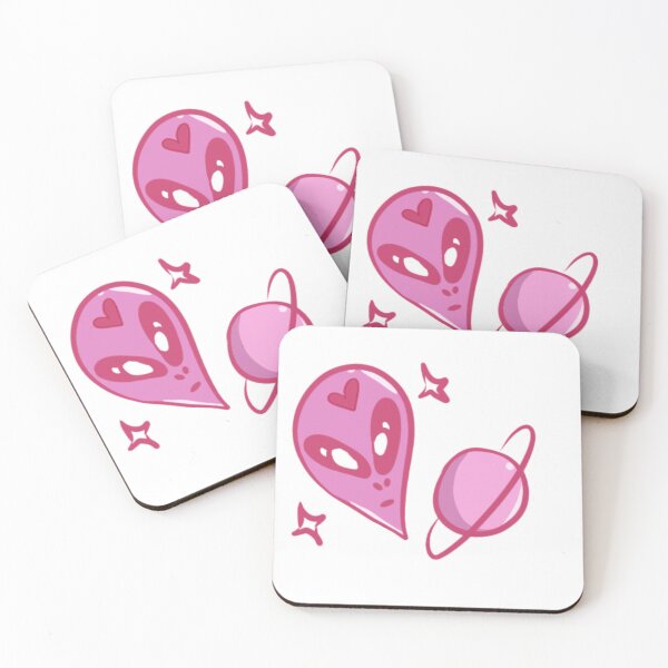 Item preview, Cute Pink Alien designed and sold by Vitall-Prints.