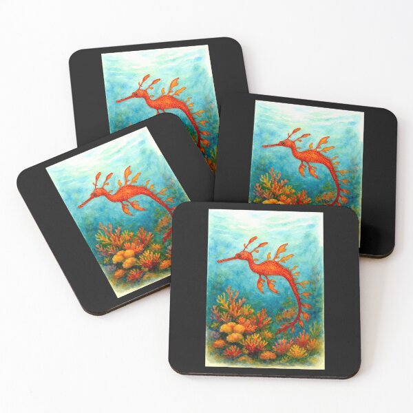 Item preview, The common Seadragon or weedy seadragon (Phyllopteryx taeniolatus) designed and sold by Helios Be. Lavsh.