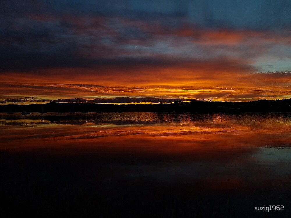"Sunset Green Point NSW Central Coast of Australia 6" by suziq1962