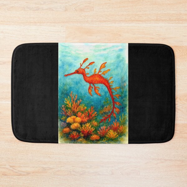 Item preview, The common Seadragon or weedy seadragon (Phyllopteryx taeniolatus) designed and sold by Helios Be. Lavsh.