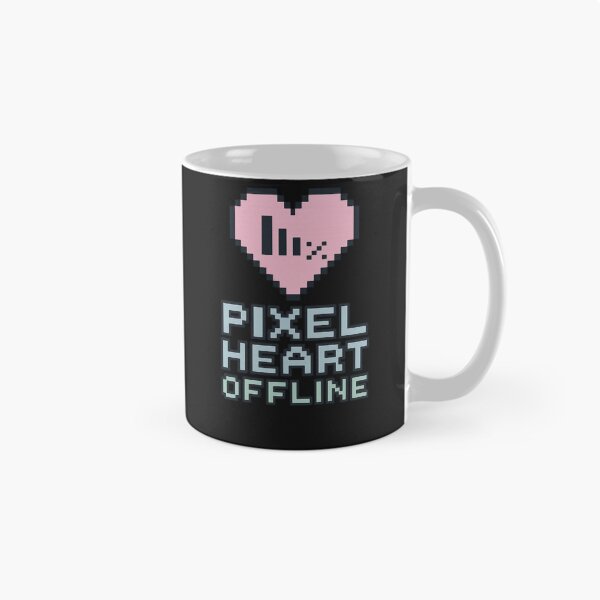 Item preview, Pixel Heart Offline – Pastel Glitchcore Aesthetic Tee | Lo-Fi Disconnect Mood designed and sold by Laugh & Rewind .