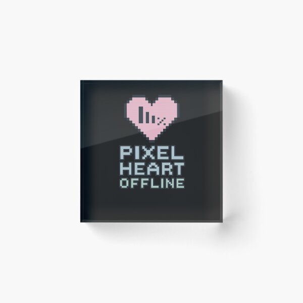 Item preview, Pixel Heart Offline – Pastel Glitchcore Aesthetic Tee | Lo-Fi Disconnect Mood designed and sold by Laugh & Rewind .