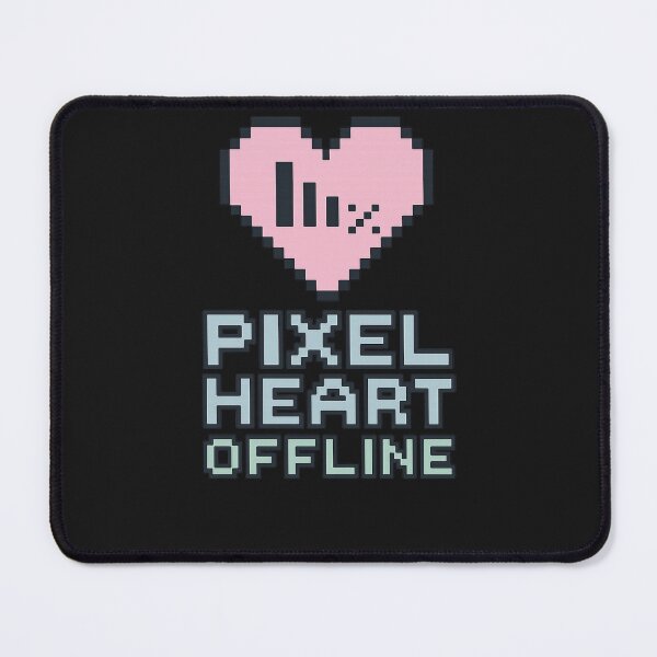 Item preview, Pixel Heart Offline – Pastel Glitchcore Aesthetic Tee | Lo-Fi Disconnect Mood designed and sold by Laugh & Rewind .