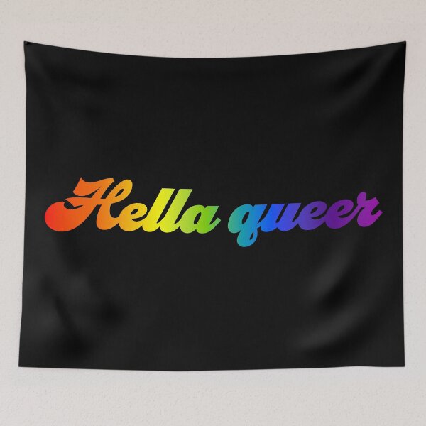 Item preview, Hella Queer - Rainbow designed and sold by sillyjess.