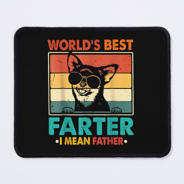 Artikelvorschau, Der beste Furzer der Welt, ich meine Vater, Vatertag, lustiger Papa-Hund entworfen und verkauft von Alluka Brand.