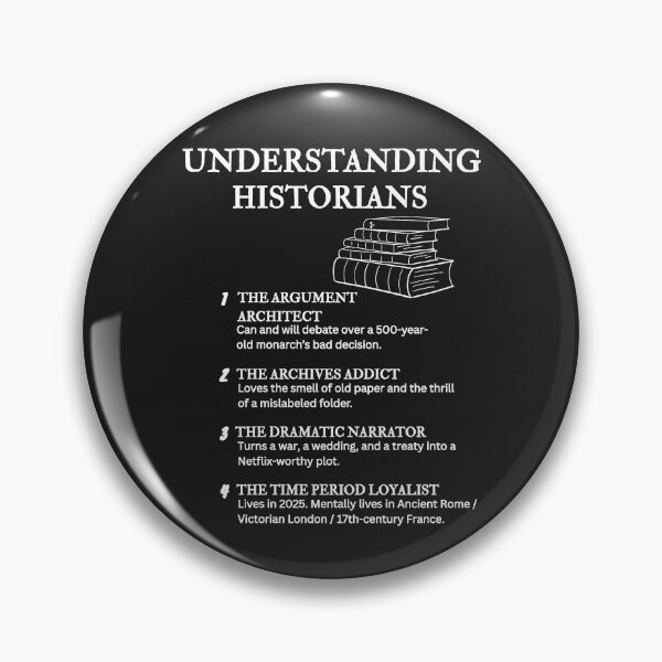 Item preview, Understanding Historians – Funny History Nerd Life Definitions – Black designed and sold by PsyFlow35.