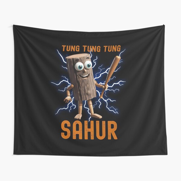 Item preview, Tung Tung Tung Sahur Amateurs de café italien Brainrot Meme designed and sold by Zayavca.