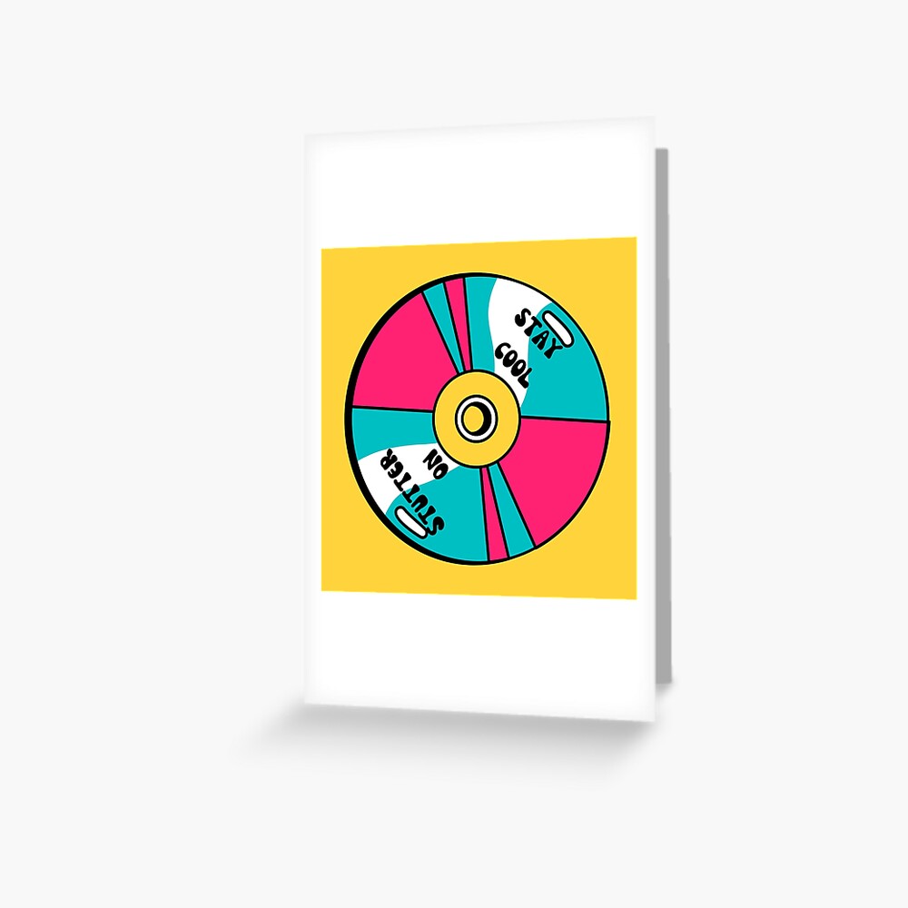 Stay Cool, Stutter On Art Print