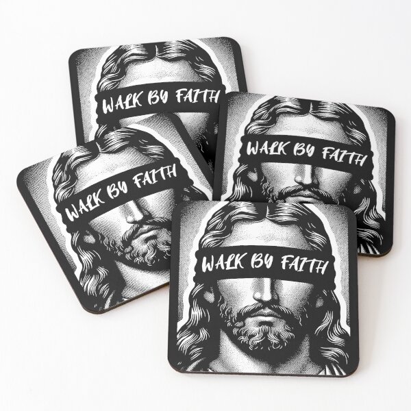 Item preview, 2 Corinthians 5:7 For We Walk By Faith Not By Sight designed and sold by plushism.