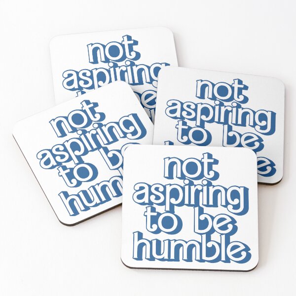Item preview, Not Aspiring to be Humble Blue Kamala Harris designed and sold by PugPuppyLife.