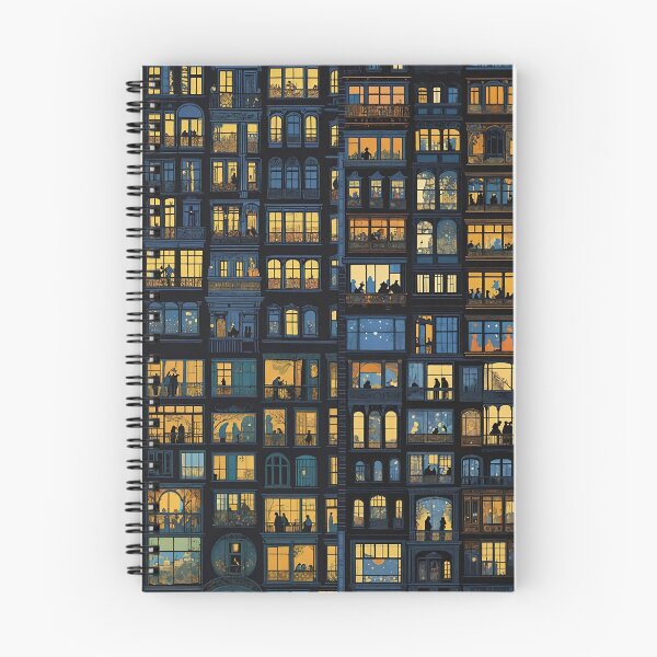 Item preview, Night Windows: Stories Behind the Glass designed and sold by DreamiCanvas.