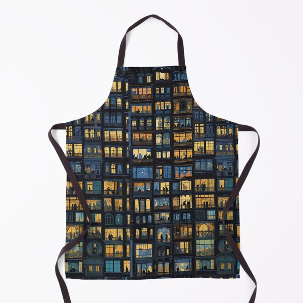 Item preview, Night Windows: Stories Behind the Glass designed and sold by DreamiCanvas.