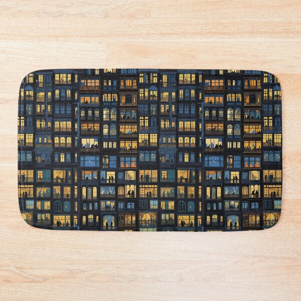 Item preview, Night Windows: Stories Behind the Glass designed and sold by DreamiCanvas.