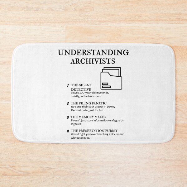 Item preview, Understanding Archivists – Hilarious Archival Life Definitions designed and sold by PsyFlow35.