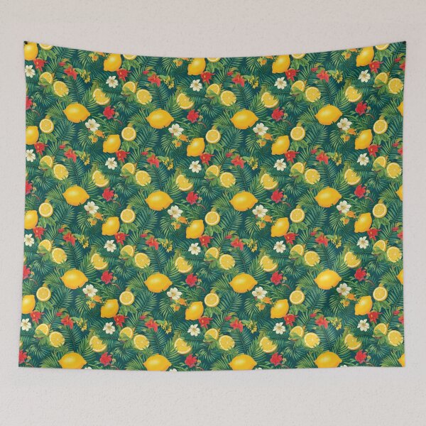 Item preview, Tropical Lemon Jungle designed and sold by Designbes.