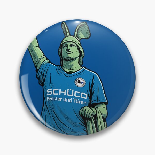 Item preview, Hermansdenkmal with Arminia Bielefeld jersey designed and sold by Lksrkr.