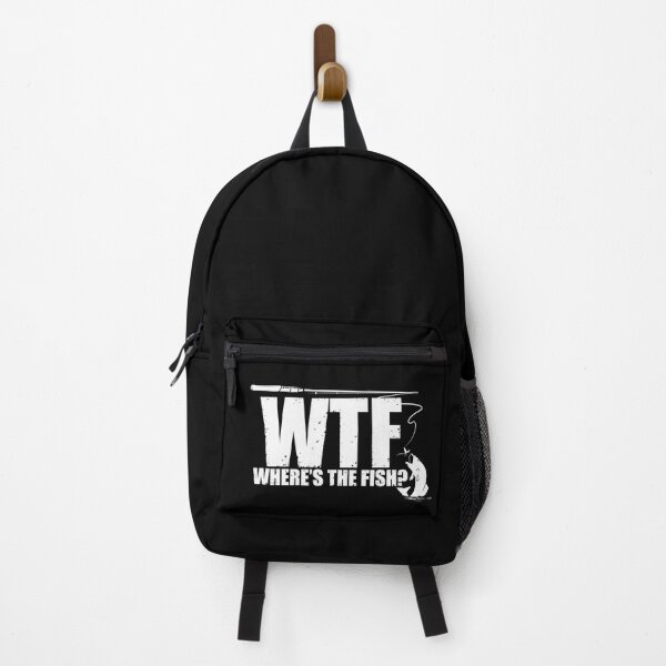 Item preview, WTF where's the fish funny fishing quotes best fisherman sayings designed and sold by Alexaltay.