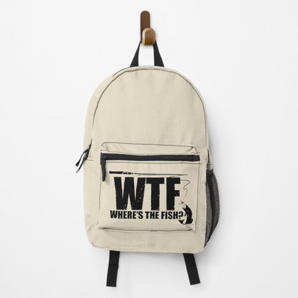 Item preview, WTF where's the fish funny fishing quotes best fisherman sayings designed and sold by Alexaltay.