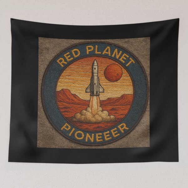 Item preview, Red Planet Pioneer designed and sold by MindsInBloom.