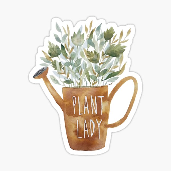 PLANT LADY Sticker